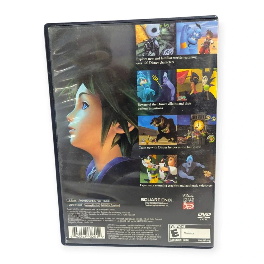 Kingdom Hearts Sony PlayStation 2 PS2 Greatest Hits Disney Square Enix RPG Game